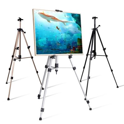 Wholesale Adjustable Height Aluminum Alloy Artist Easel Stand for painting sketch