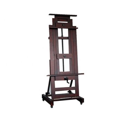 2022 hot sale high quality wooden art adjustable folding multifunctional display stand easel wooden set