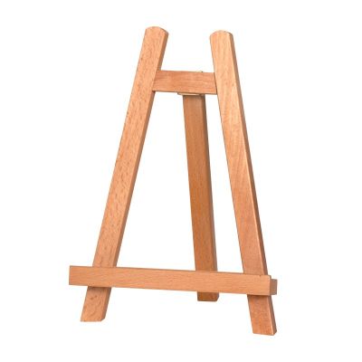 2022 hot sale high quality wooden art adjustable folding multifunctional display stand easel kids