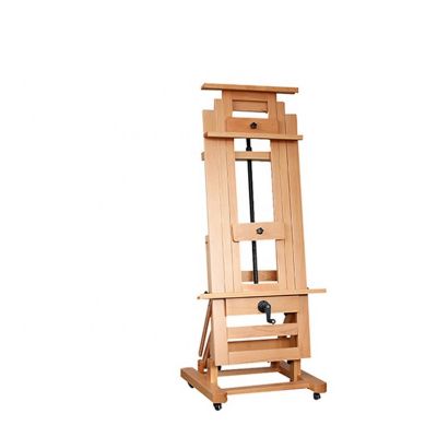 2022 hot sale high quality wooden art adjustable folding multifunctional display stand wood easel canvas