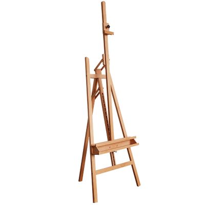 wholesale professional artistic stand tv card sign tripod folded Hinged painting wooden easels for weddining display