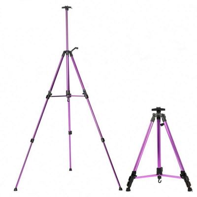 Scalability Large Metal Table Top Easel Stand Wholesale Aluminum Hand Telescopic Foldable Sketch Drawing Frame Art Tools