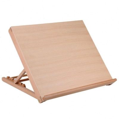 Natural Wood A3 4-Position Adjustable Art Drafting Table Artist Drawing Board 47*36cm