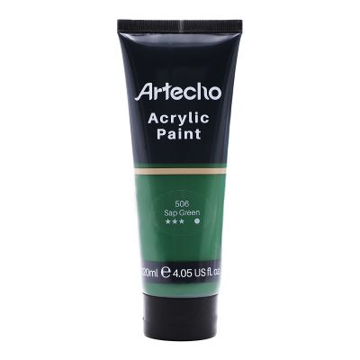 Acrylic Paint for Art Paint, Decorate, Sap Green 4.05 Ounce/120ml Acrylic Paint Supplies for Wood, Fabric, Crafts