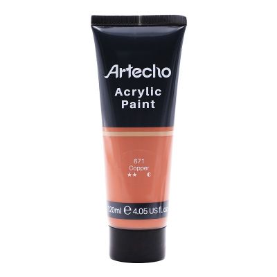 Acrylic Paint for Art Paints, Decorate, Copper 4.05 Ounce/120ml Acrylic Paint Supplies for Wood, Fabric, Crafts, Canvas