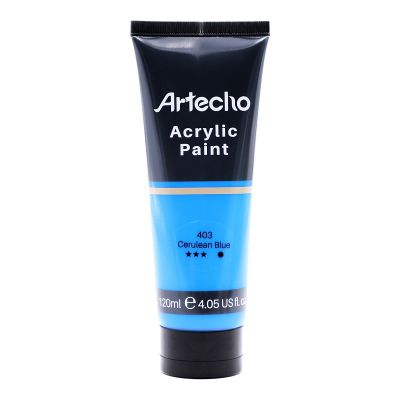 Acrylic Paint for Art Paint, Decorate, Cerulean Blue 4.05 Ounce/120ml Acrylic Paint Supplies for Wood, Fabric, Crafts