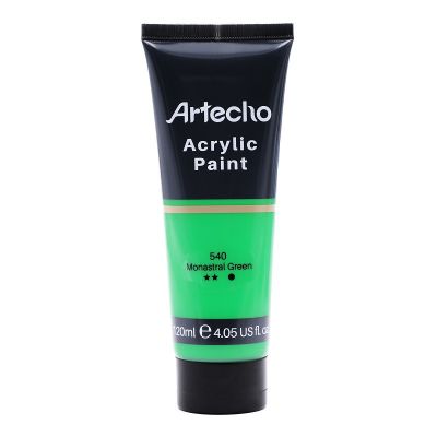 Acrylic Paint for Art Paint, Decorate, Monastral Green 4.05 Ounce/120ml Acrylic Paint Supplies for Wood, Fabric