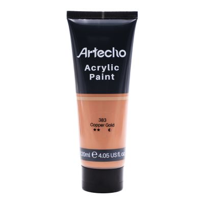Acrylic Paint for Art Paints, Decorate, Copper Gold 4.05 Ounce/120ml Acrylic Paint Supplies for Wood, Fabric, Crafts