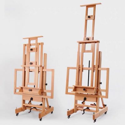 2020 High quality beech bracket/wooden painters' easels/wooden drawing stand for wholesale