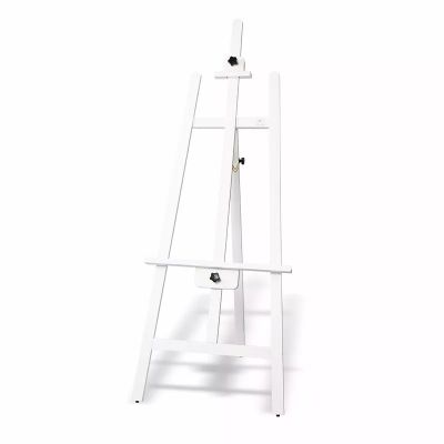 White Color Children Wooden Painting Easel