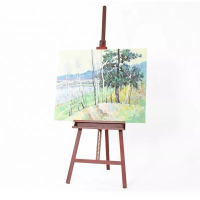 2021 Studio art sketch easel/painting stand for artist adjust wooden easel stand
