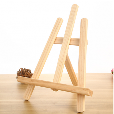 2021 26*40cm Natural Color Wood Display Easel for pad and painting