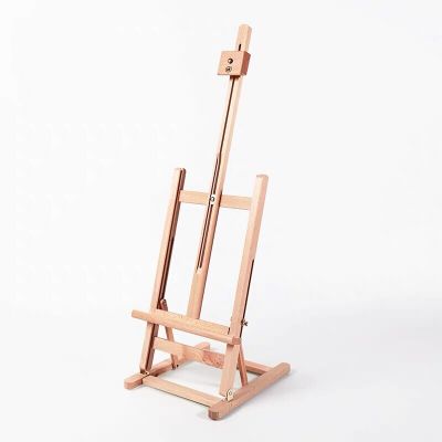 2022 New High Tabletop Wooden H-Frame Studio Easel of beech wood