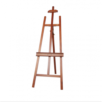 2021 Walnut colour Pine wood Collapsible easel stand for Wedding and advertiment
