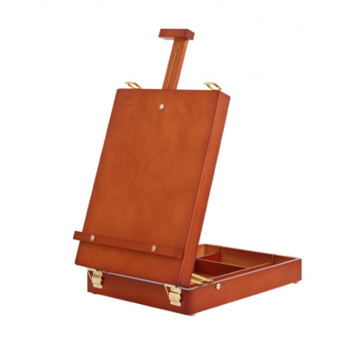 2021Art Supplies Walnut Box Easel Sketchbox Painting Storage Box for sketching