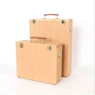 2021 Art Supplies Wooden Art Tabletop Box for Drawing