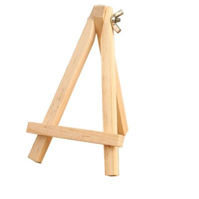 2021 best selling 18*24cm Wooden Mini Table Easel for Small Canvases