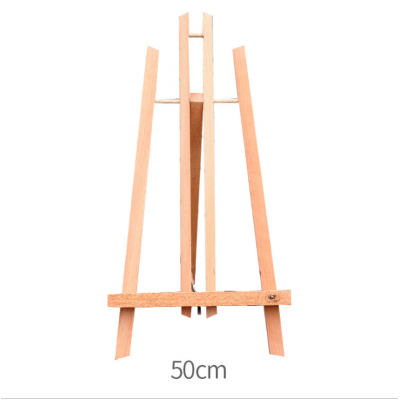 2021 Amazon Art supplies 50cm Tall beechwood Tabletop Easel Display Stand for Painting