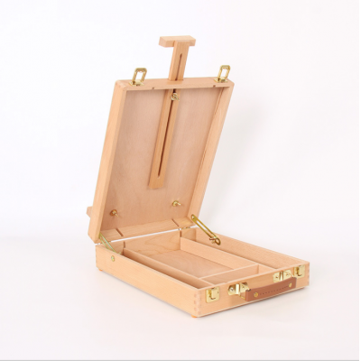2021 Art Supplies Ajustable round corner Box Easel Sketchbox Painting Storage Box for sketching