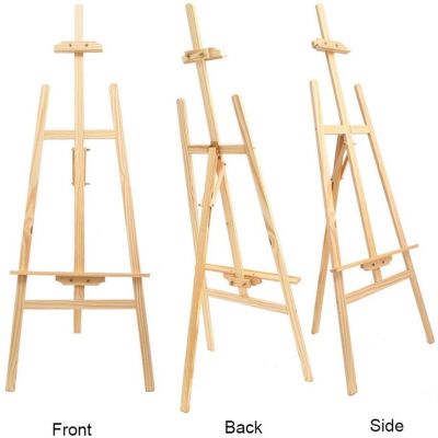 170cm Wood Easel Stand Portable Floor Easel For Adjustable Height Artist Easel