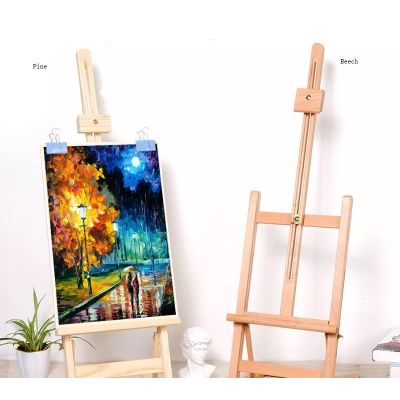 Amazon Hot Selling Art Supply Adjustable Wood Desk Table Easel For Artist Student Etc
