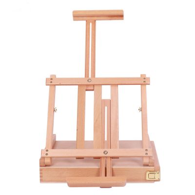 amazon hot adjustable wooden easel stand desktop with box