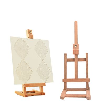 Beech Wood Artist Foldable Painting Easel Tabletop Wood Easel