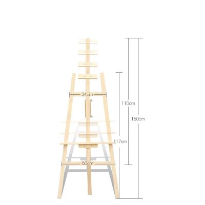 60 inch for artist wooden sketch easel painting easel