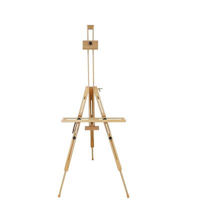 Hot selling art beech wood floor easel stand