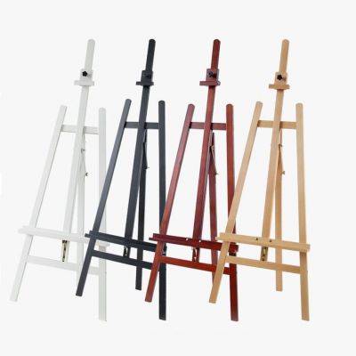 Art 4 Different Colors A Frame Beech Wood Adjustable Height Display Easel for Adults Beginners