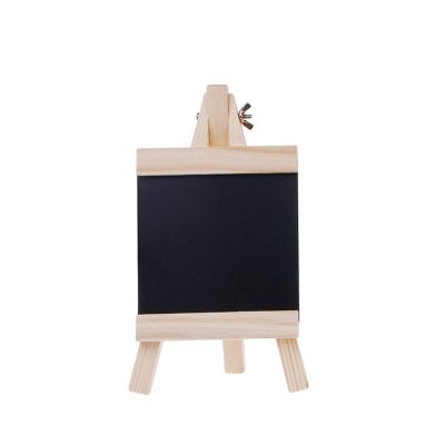 Kids Wood Writing Boards Collapsible Desktop Message Blackboard Easel Kit