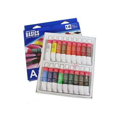 Professional Art Supplies 18pieces Acrylic Paint Set