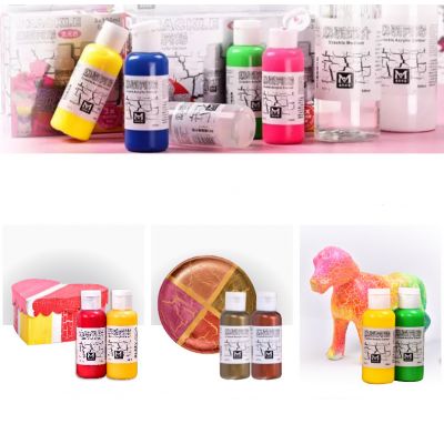 High Quality Cool Crackle Acrylic Paint For Artst Painting
