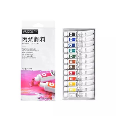 Professional Artist 12 Ml Non Toxic Acrylic Color Paint Set For Painting
