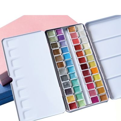 2020 New Water Color Half Size Pans Watercolor