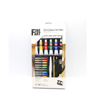 12 oil pastel oil painting knife plastic palette etc Rich oil Pigment colors kit
