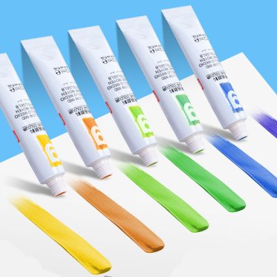 Wholesale Student 12 Colors 18 Colors 24 Colors Water Based Gouache Paint Canvas and Paper Art Supplies