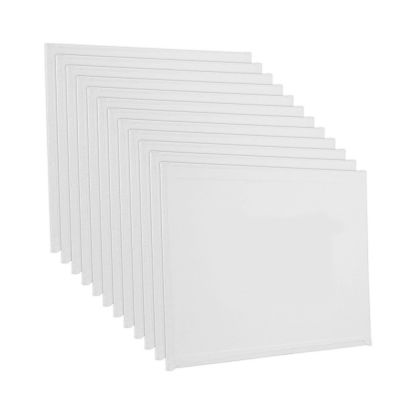 Art Pack of 10 15x15cm Cotton Canvas Panel For Kids Painting