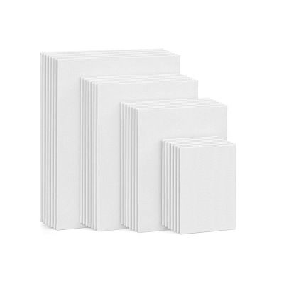 Multi Pack Primed White 100% Cotton Painting Canvas Panel For Painting