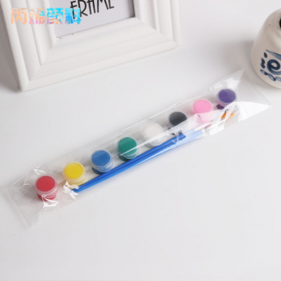wholesale non toxic cheap mini 3ml strip pot kids acrylic color paint quick drying water soluble acrylic paints