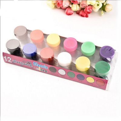 Good quality poster color in bottle 6/12 color set for poster or advertising design