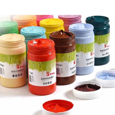 Wholesale professional 60colors 300ml outdoor acrylic art paint