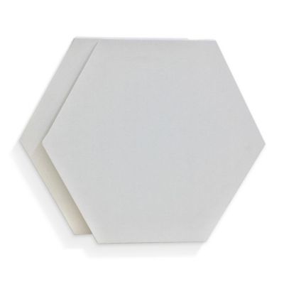 100% Cotton Primed Blank Hexagon Painting Canvas Panel Canvas Frame Set for oil acrylic painting