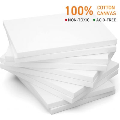 Art wholesale 5x7Inch Wood Artist Cotton Stretched Canvas For Painting