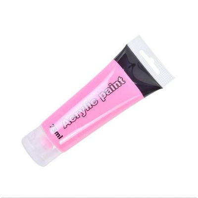 Wholesale Art Painting Product Acrylic Paint Wall Fabric Drawing Paint 75Ml Non-Toxic Plastic Basic Tube Acrylic Paints