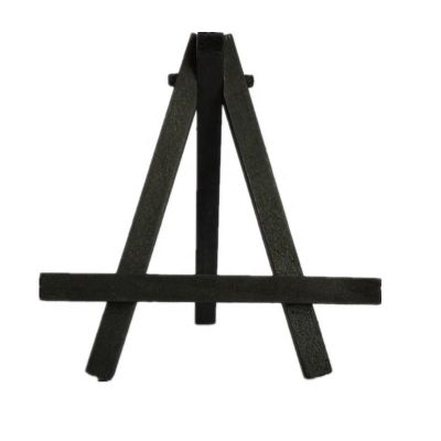 Wholesale Mini Artist Black Wooden Easel Wood Wedding Table Card Stand Display Holder For Party Decor 10*11cm