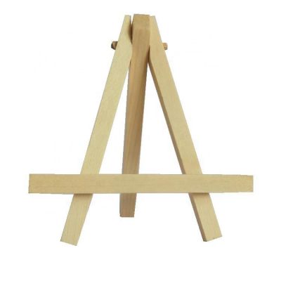 Wholesale Mini Artist Wooden Easel Wood Wedding Table Card Stand Display Holder For Party Decor 10*11cm