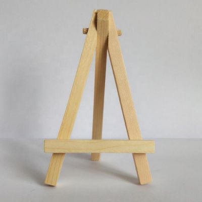 Wholesale Mini Artist Wooden Easel Wood Wedding Table Card Stand Display Holder For Party Decor 7*12cm