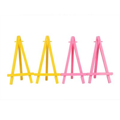 Wholesale Mini Artist Plastic Easel for Painting Display Wedding Table Card Stand Display Holder For Party Decor 8.5*16cm