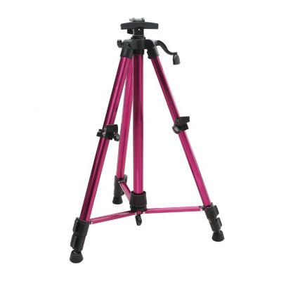 Adjustable Aluminum Metal Tripod Artist Easel Stand with Carry Bag for Painting Canvas for Table-Top/Floor Drawing & Displaying